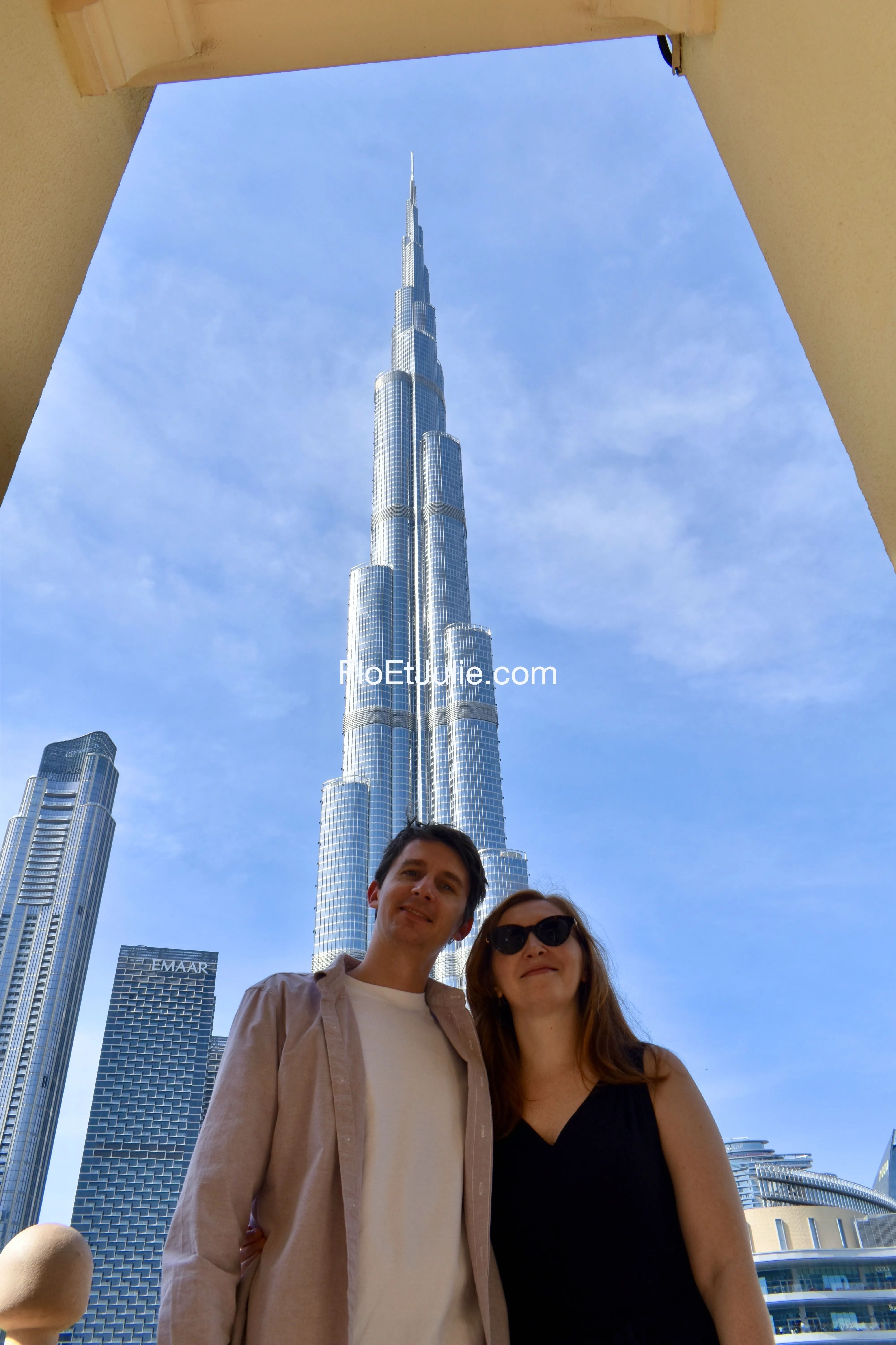 Burj Khalifa avec Flo Et Julie