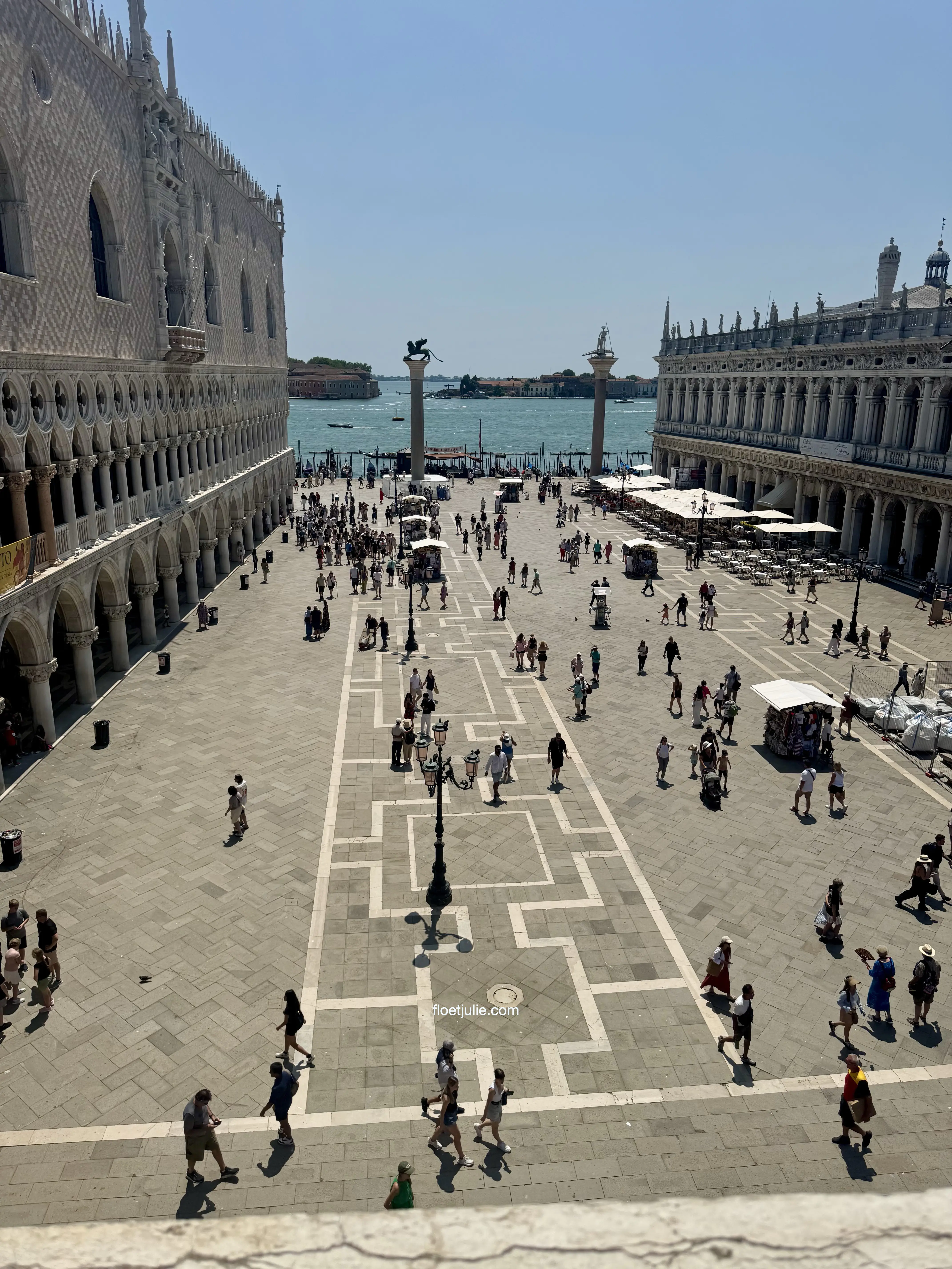 Venise basilique vue lagune