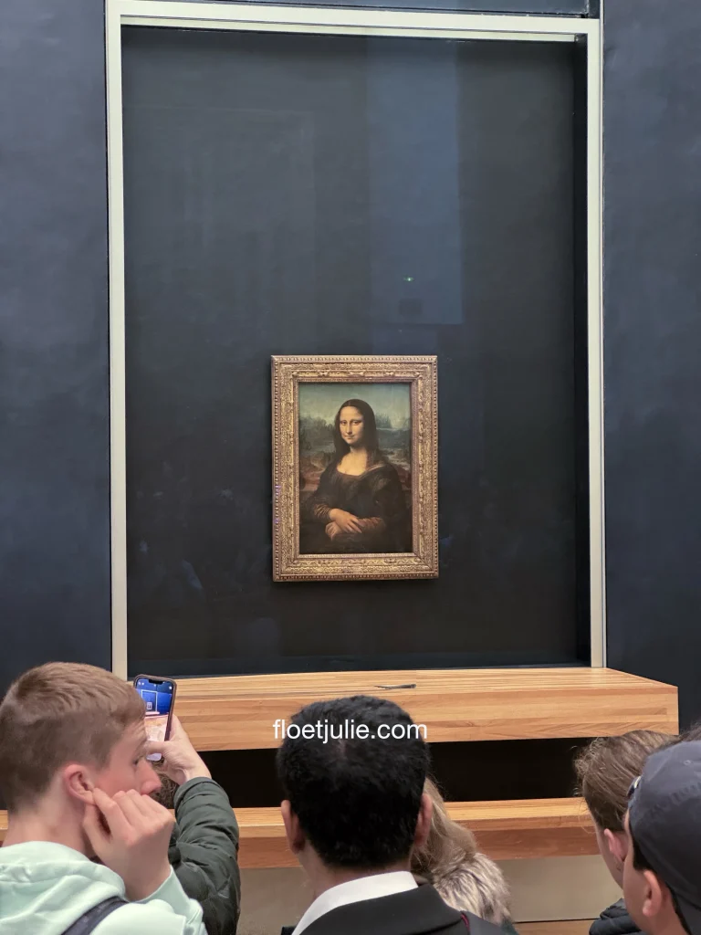La Joconde dans le Musée du Louvre