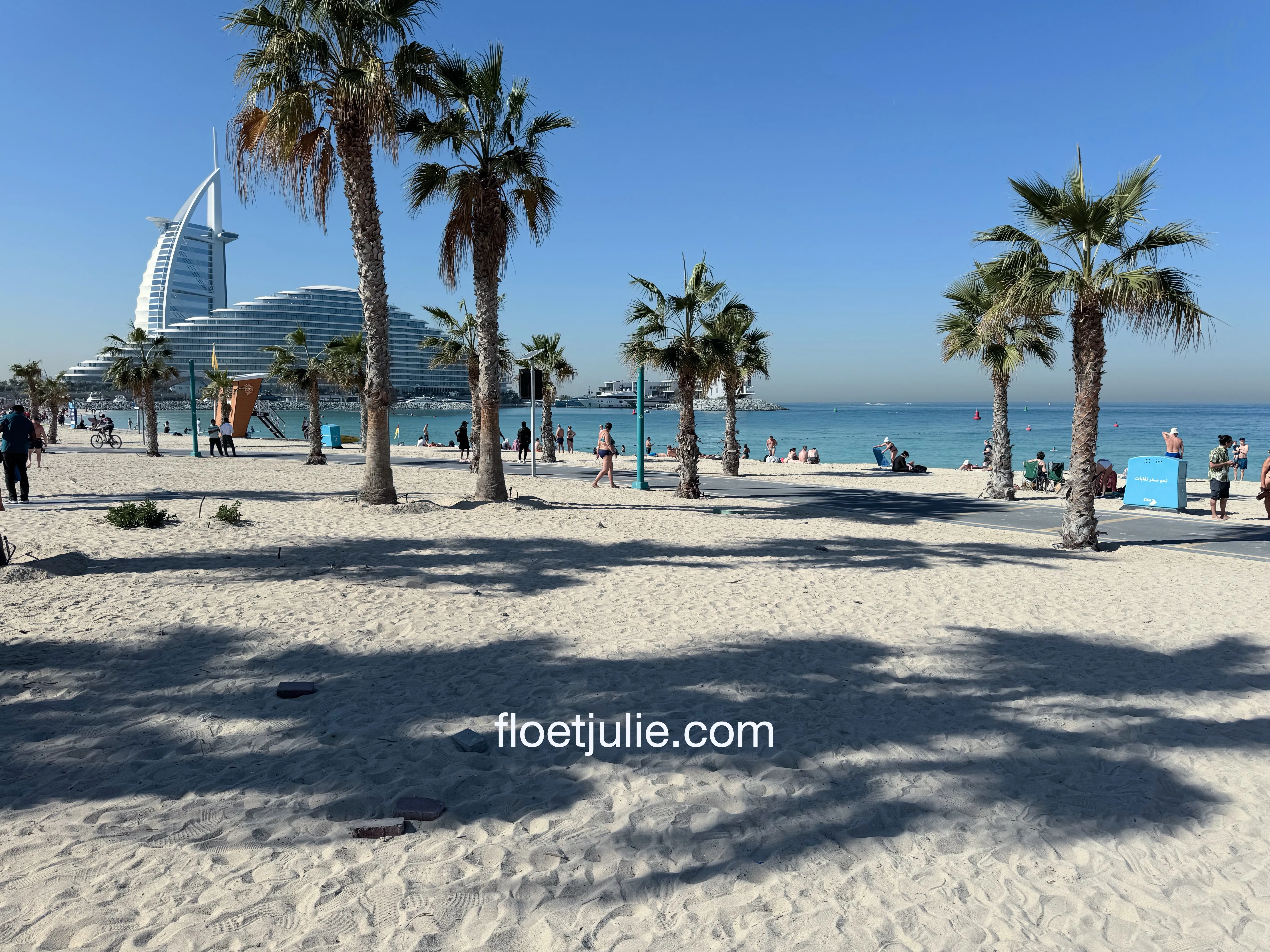 Une plage publique de Jumeirah