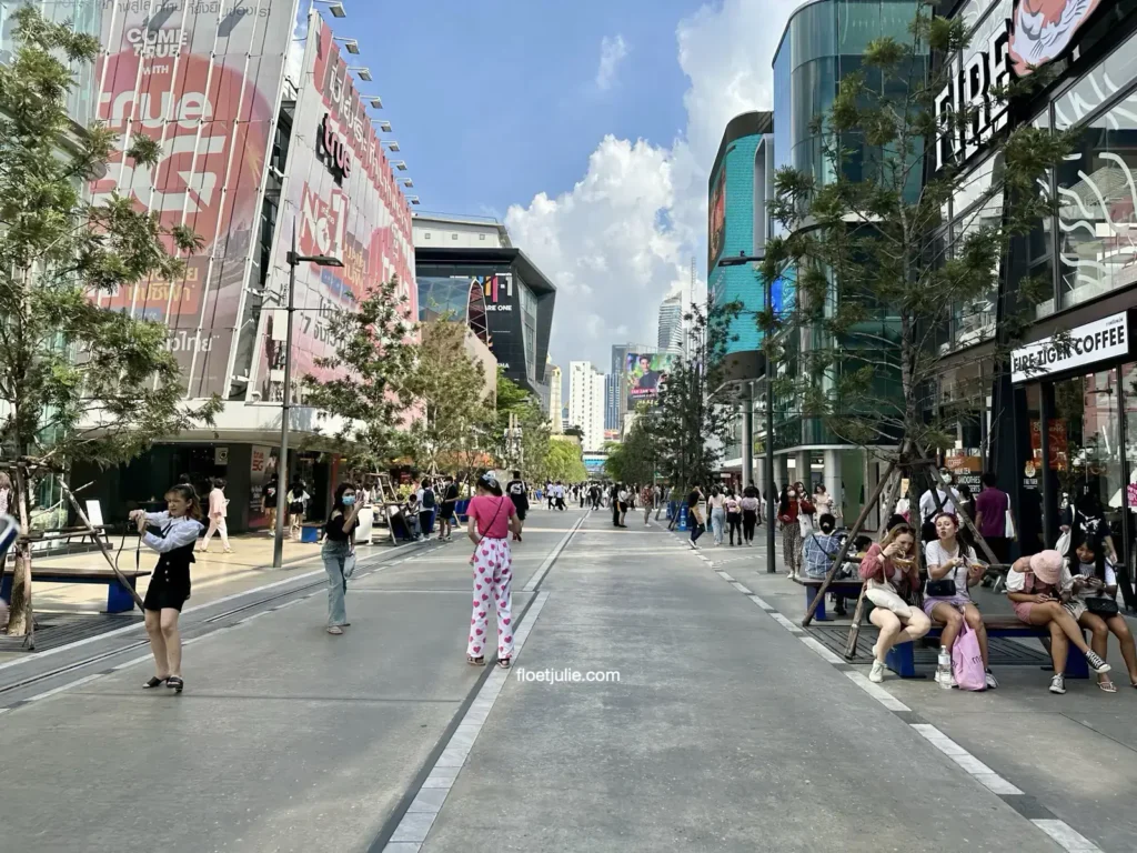 bangkok rue piétonne